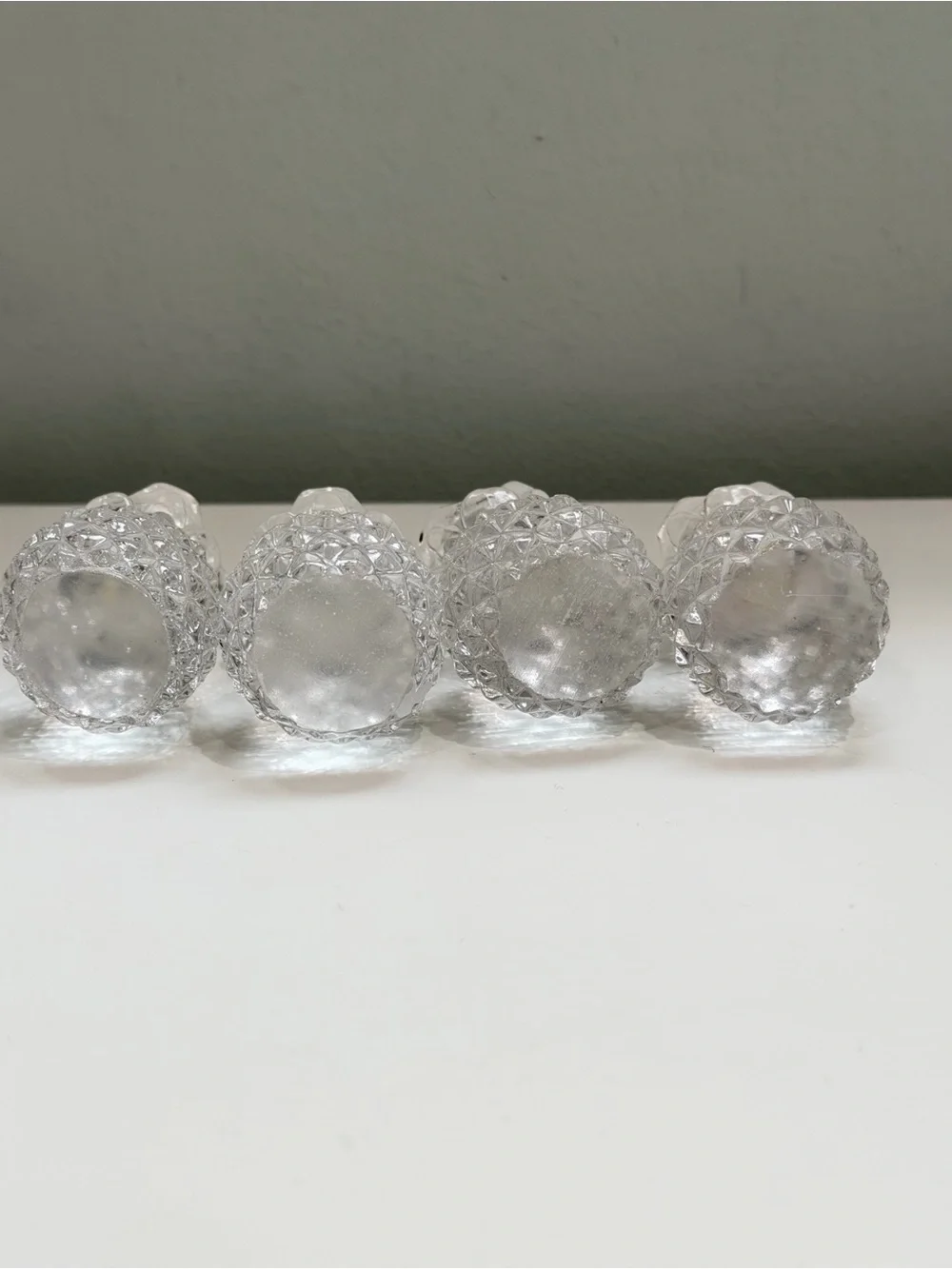 Williams Sonoma Pineapple Candle Holders Set of 4 Preppy Coastal Home Decor
